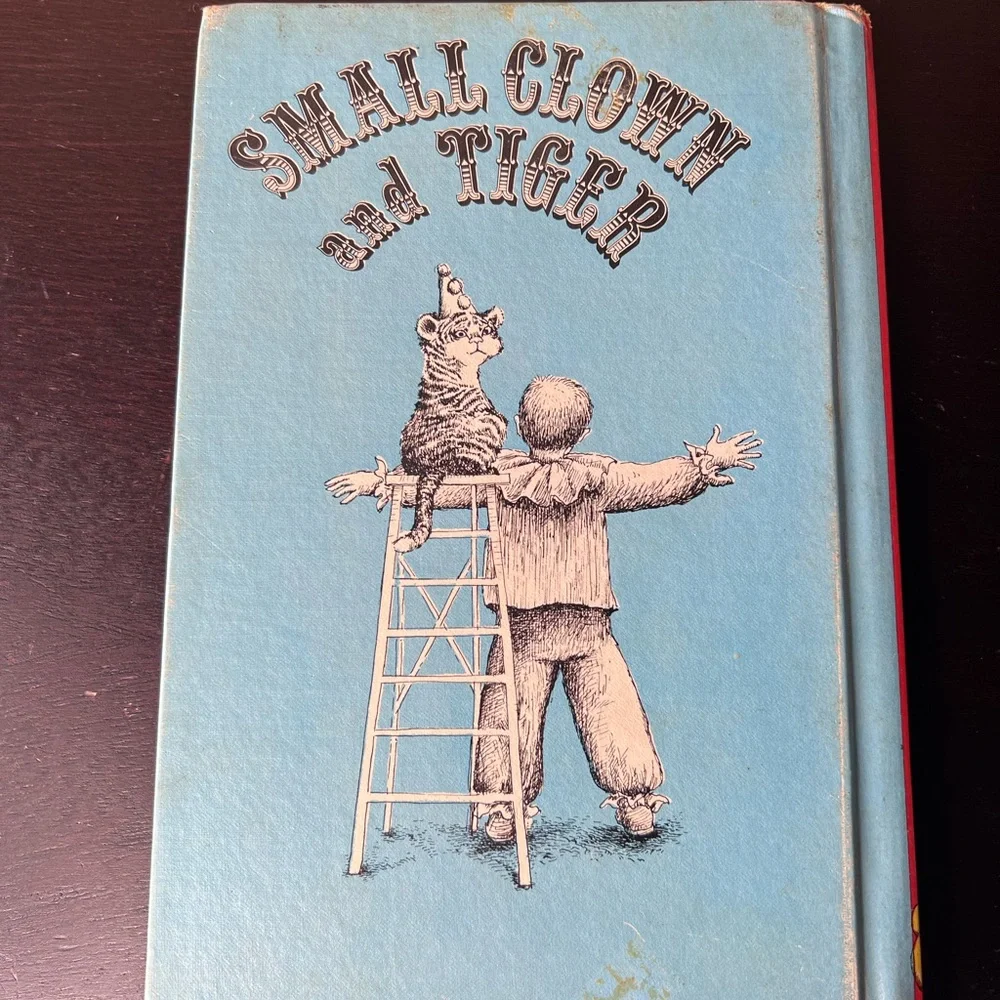 Small Clown and Tiger -Nancy Faulkner vintage 1968